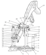 Main manipulator for continuum surgical robot and surgical robot