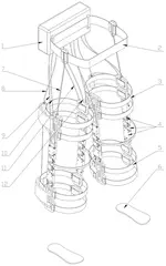 Rope-driven flexible exoskeleton power-assisted robot