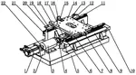 High-rigidity flexible full-assembly friction identification servo feeding device and method